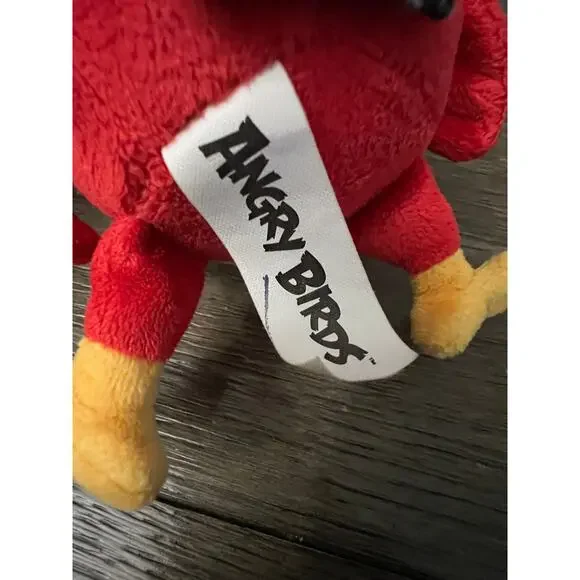 Angry Birds Plush Lot of 3 Eagle,‎ Red Bird(s) Medium and Small